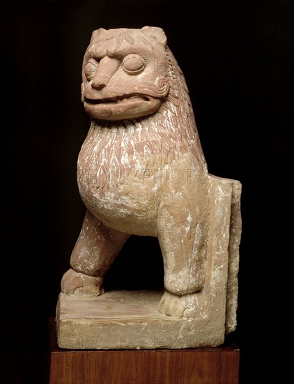 Lion Protome, probably for a Throne, c. 2nd century. Creator: Unknown.