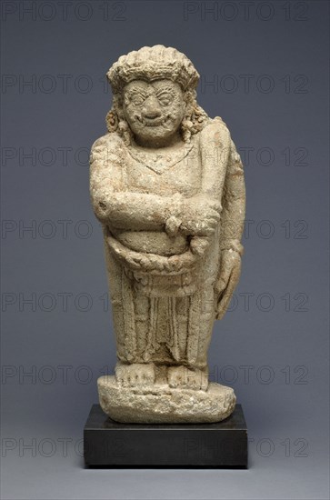 Guardian Figure (Dvarapala), c. 15th century. Creator: Unknown.