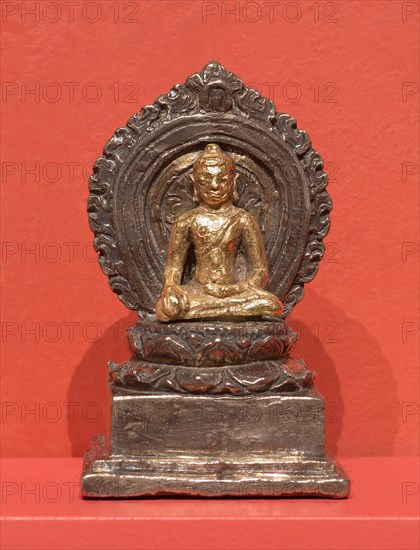 Transcendent Buddha Akshobhya, 9th/10th century. Creator: Unknown.