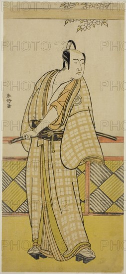 The Actor Sawamura Sojuro III in an Unidentified Role, late 1780s. Creator: Katsukawa Shunko.