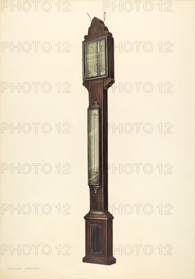 Barometer, c. 1937. Creator: William Spiecker.