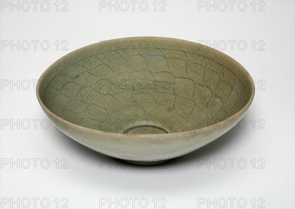 Bowl with Fish, Korea, Goryeo dynasty (918-1392), early 12th century. Creator: Unknown.