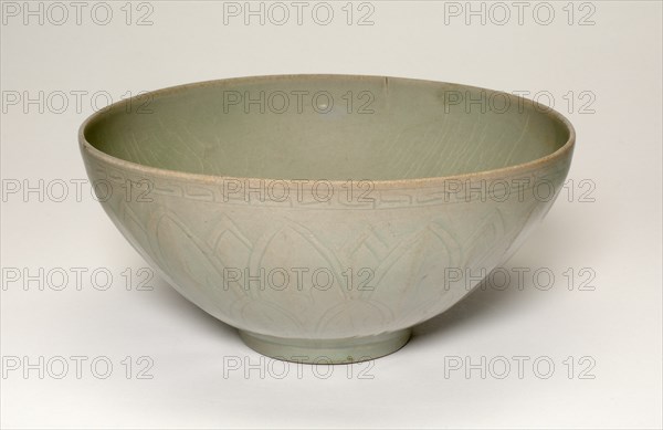Bowl with Lotus Design, Korea, Goryeo dynasty (918-1392), mid-12th century. Creator: Unknown.