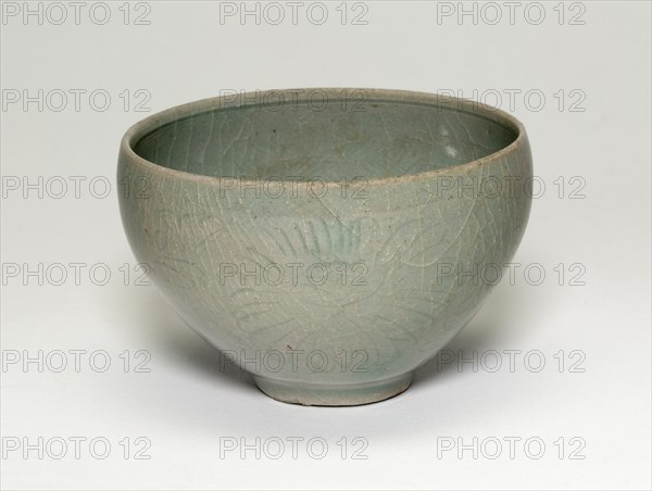 Small Bowl with Peony Flowers, Korea, Goryeo dynasty (918-1392), early 11th century. Creator: Unknown.