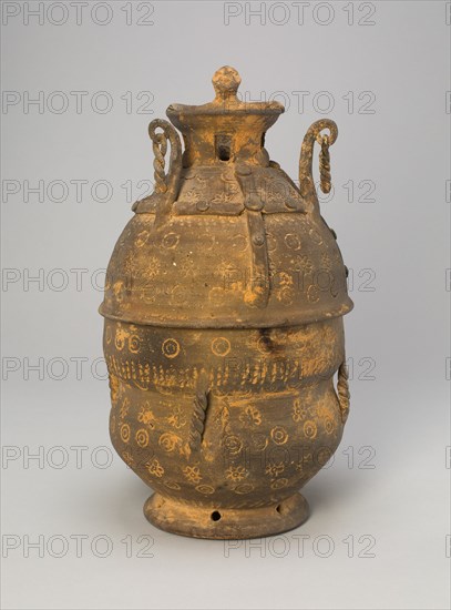 Reliquary Jar, Korea, Three Kingdoms period (57 B.C.-A.D. 668), early 7th century. Creator: Unknown.