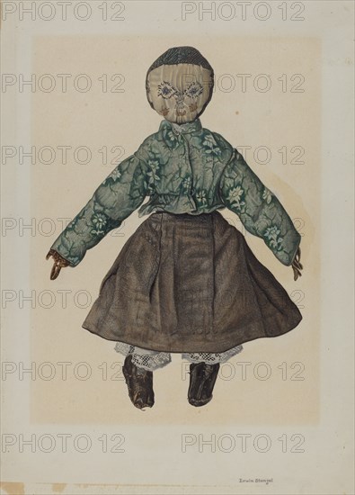 Rag Doll, 1935/1942. Creator: Erwin Stenzel.