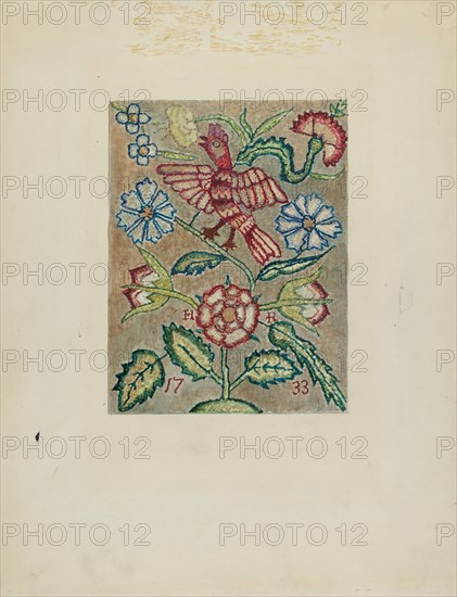 Sampler, c. 1936. Creator: Ella Josephine Sterling.