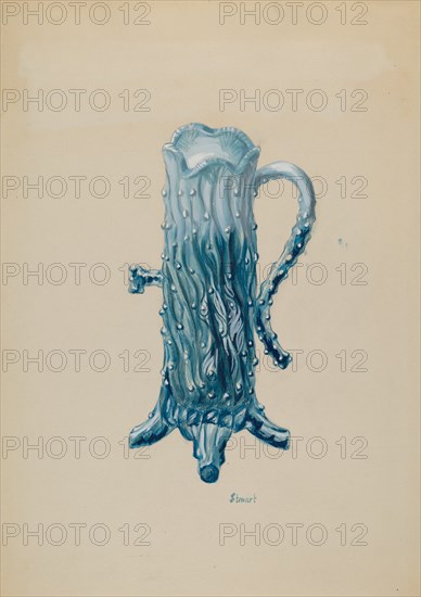 Ornamental Pitcher, c. 1936. Creator: Robert Stewart.