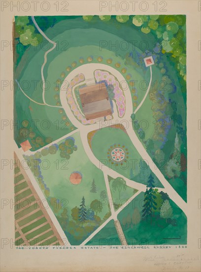 Joseph Fisher Estate, c. 1936. Creator: George Stonehill.