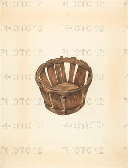 Strawberry Basket, c. 1937. Creator: William Spiecker.