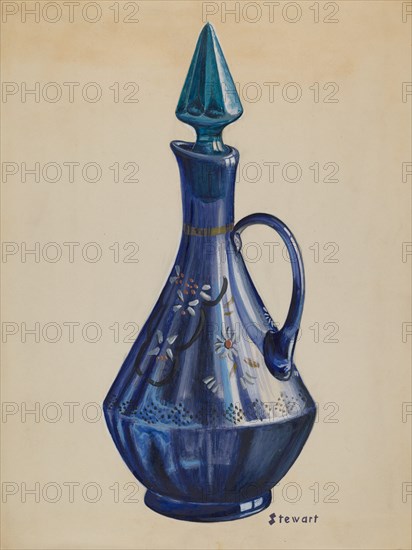 Cruet, c. 1937. Creator: Robert Stewart.