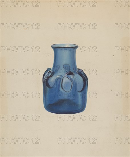 Vase, c. 1938. Creator: Isidore Steinberg.