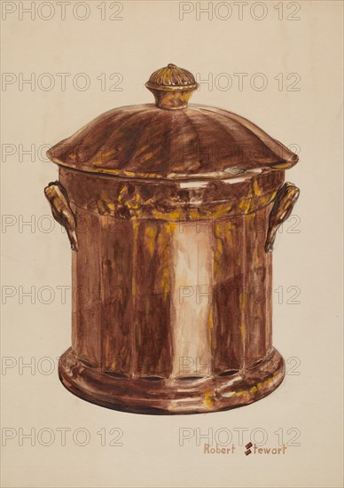 Sugar Bowl, probably 1940/1941. Creator: Robert Stewart.