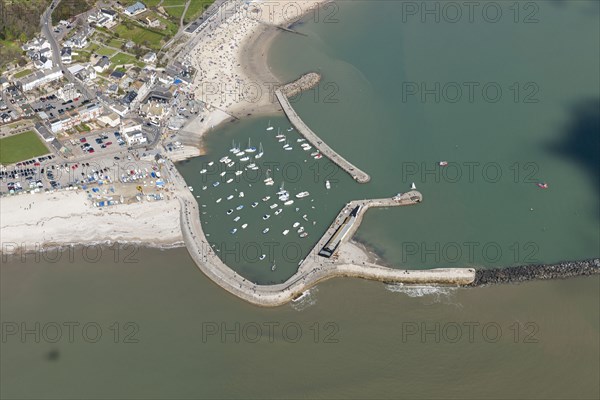 The Cobb at Lyme Regis, Dorset, 2016. Creator: Historic England.