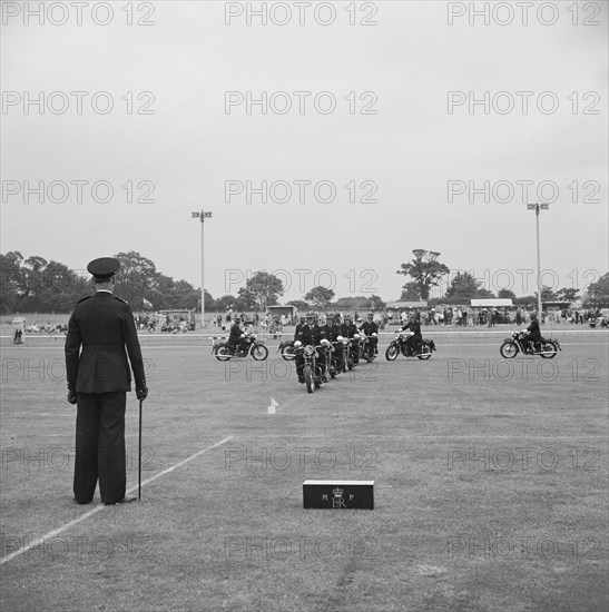 Copthall Stadium, Hendon, Barnet, London, 25/06/1966. Creator: John Laing plc.