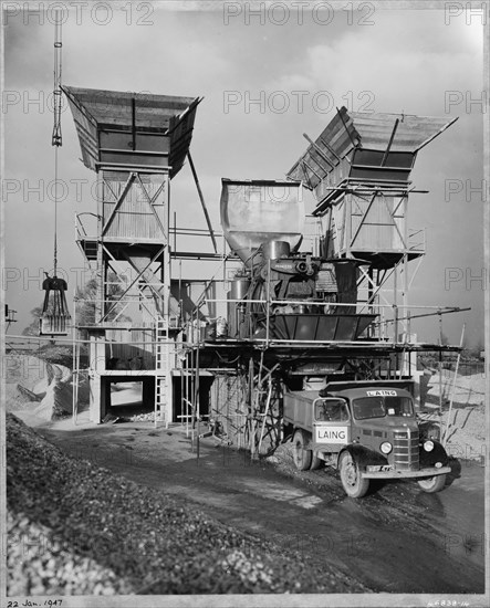 Filton Airfield, South Gloucestershire, 22/01/1947. Creator: John Laing plc.