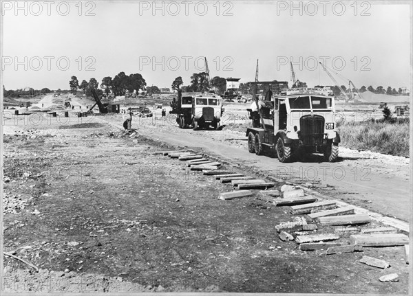 Filton Airfield, South Gloucestershire, 30/04/1950. Creator: John Laing plc.