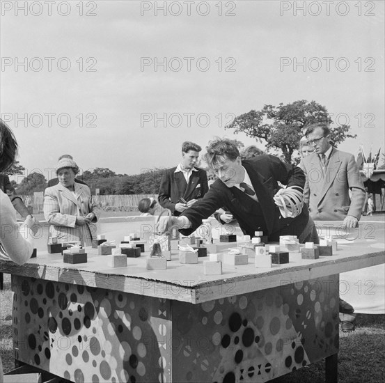 Laing Sports Ground, Rowley Lane, Elstree, Barnet, London, 30/06/1956. Creator: John Laing plc.