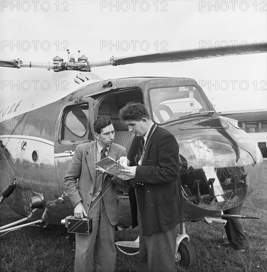 Filton Airfield, South Gloucestershire, 04/04/1957. Creator: John Laing plc.