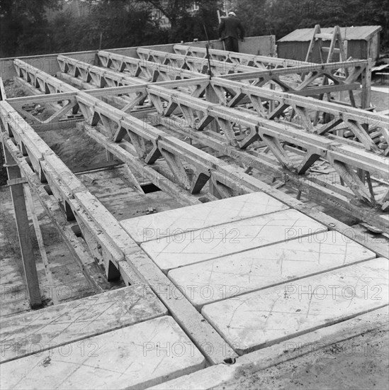 County High School, Gedling Road, Arnold, Gedling, Nottinghamshire, 30/08/1958. Creator: John Laing plc.