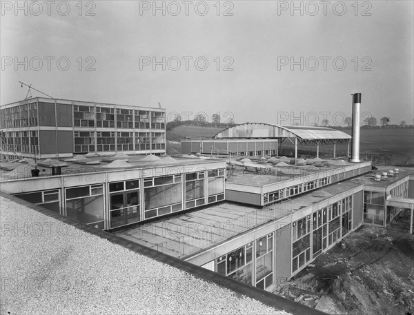 County High School, Gedling Road, Arnold, Gedling, Nottinghamshire, 23/02/1959. Creator: John Laing plc.