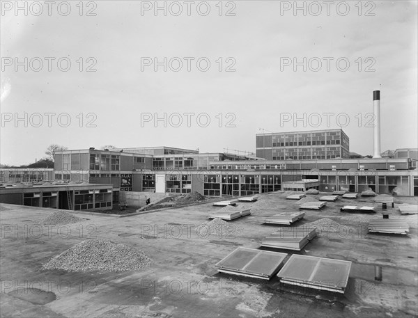 County High School, Gedling Road, Arnold, Gedling, Nottinghamshire, 23/02/1959. Creator: John Laing plc.