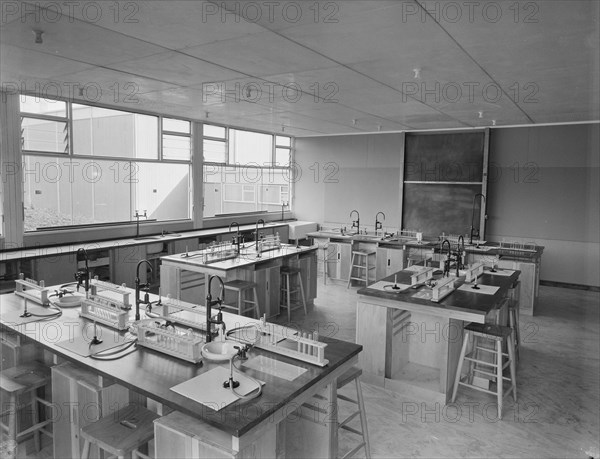 County High School, Gedling Road, Arnold, Gedling, Nottinghamshire, 11/09/1959. Creator: John Laing plc.