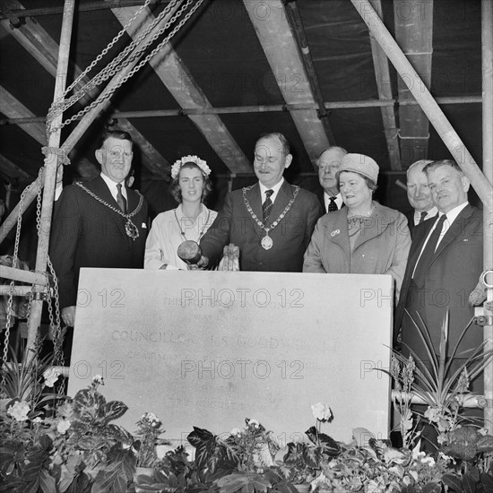 County Hall, A6352, Aykley Heads, Durham, County Durham, 03/08/1960. Creator: John Laing plc.