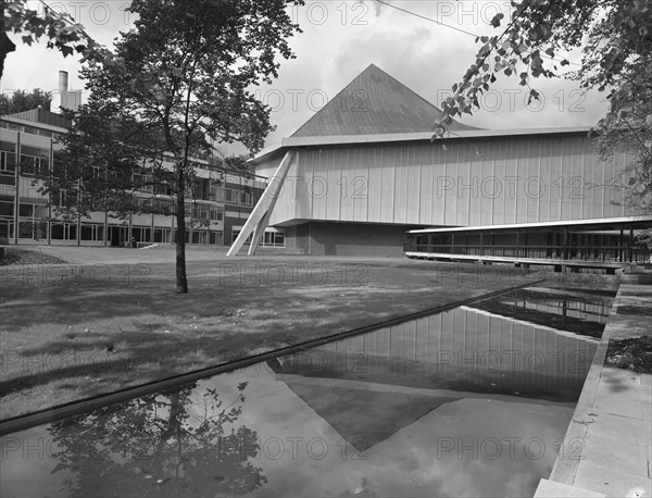 Commonwealth Institute, Kensington High Street, Kensington, London, 03/10/1962. Creator: John Laing plc.