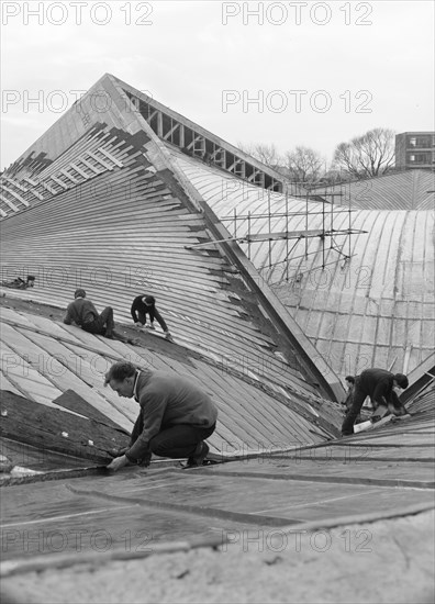 Commonwealth Institute, Kensington High Street, Kensington, London, 06/04/1962. Creator: John Laing plc.