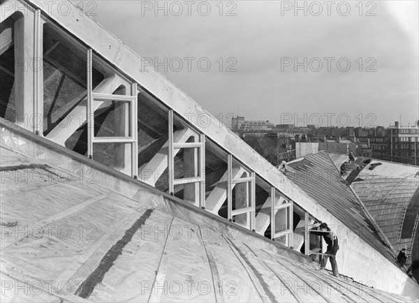 Commonwealth Institute, Kensington High Street, Kensington, London, 06/04/1962. Creator: John Laing plc.