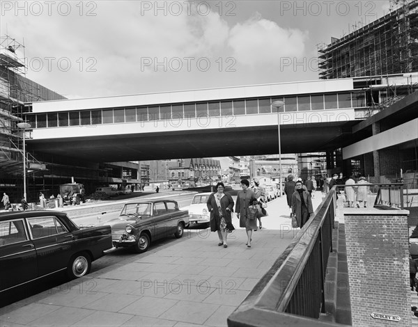 Bull Ring Centre, Birmingham, 30/04/1963. Creator: John Laing plc.