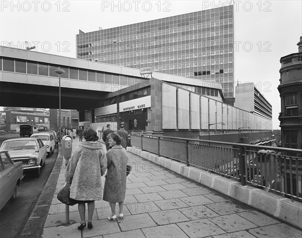 Bull Ring Centre, Birmingham, 23/10/1963. Creator: John Laing plc.