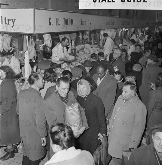 Bull Ring Centre, Birmingham, 23/12/1963. Creator: John Laing plc.