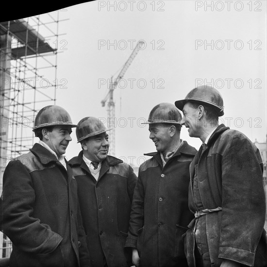 Paternoster Square, City of London, 15/01/1963. Creator: John Laing plc.