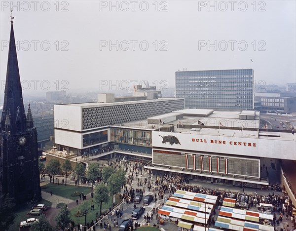 Bull Ring Centre, Birmingham, 29/05/1964. Creator: John Laing plc.