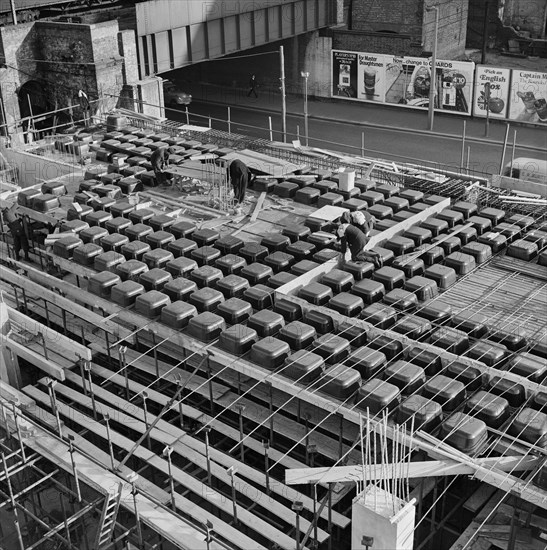 Minories Car Park, 1 Shorter Street, City of London, 31/01/1969. Creator: John Laing plc.