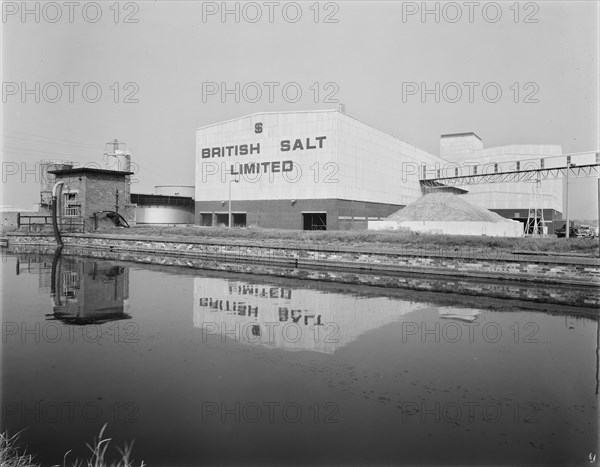 British Salt Factory, Faulkner Lane, Middlewich, Cheshire, 20/09/1971. Creator: John Laing plc.