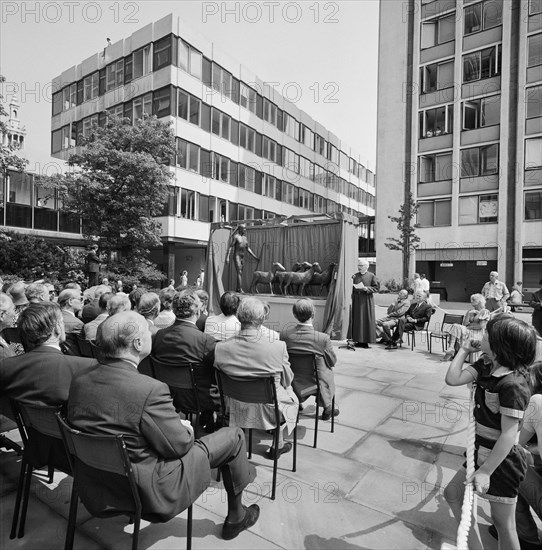 Paternoster Square, City of London, 30/07/1975. Creator: John Laing plc.