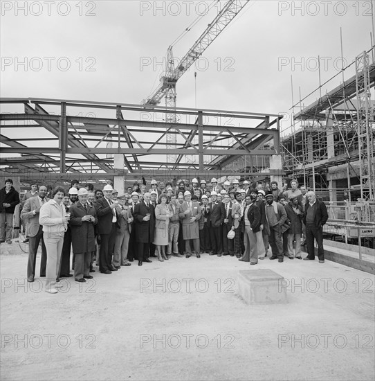 Mayday Hospital, London Road, West Thornton, Croydon, London, 01/05/1981. Creator: John Laing plc.