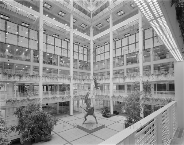 1 Finsbury Avenue, Broadgate, City of London, 03/09/1984. Creator: John Laing plc.