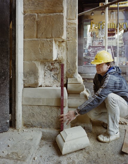 Buttercross, High Street, Ludlow, Shropshire, 21/05/1985. Creator: John Laing plc.