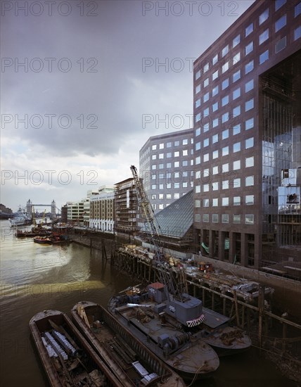 London Bridge City, Southwark, Greater London Authority, 01/04/1986. Creator: John Laing plc.