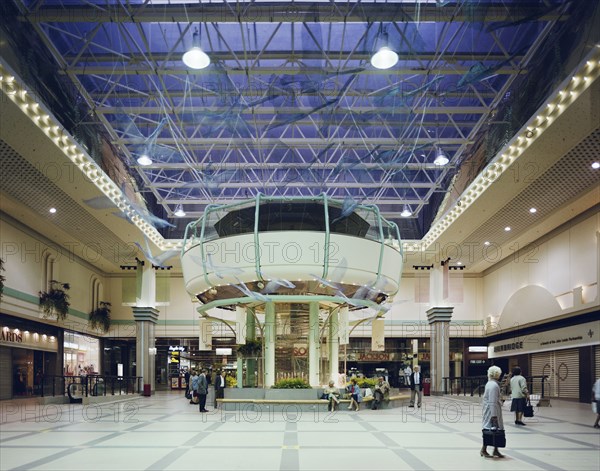 Eldon Square Shopping Centre, Newgate Street, Newcastle upon Tyne, 06/10/1987. Creator: John Laing plc.