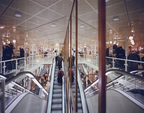 Eldon Square Shopping Centre, Newgate Street, Newcastle upon Tyne, 06/10/1987. Creator: John Laing plc.