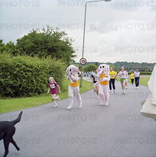 Copthall Stadium, Hendon, Barnet, London, 09/07/1988. Creator: John Laing plc.