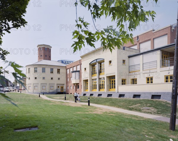 Epping Civic Offices, High Street, Epping, Epping Forest, Essex, 23/07/1990. Creator: John Laing plc.