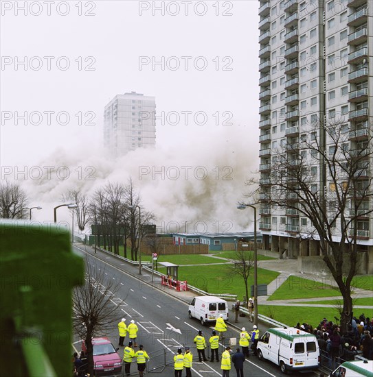 Holly Street Estate, Dalston, Hackney, London, 24/03/1996. Creator: John Laing plc.