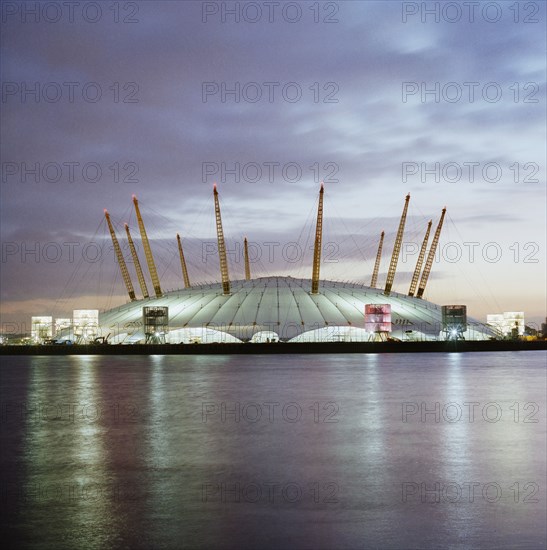 Millennium Dome, Drawdock Road, Greenwich, London, 10/02/1999. Creator: John Laing plc.