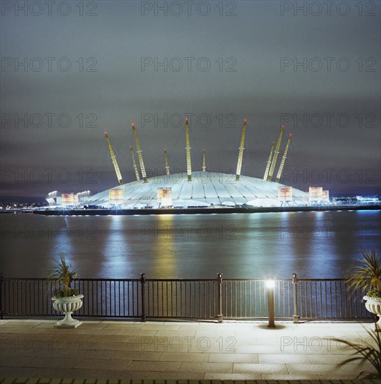 Millennium Dome, Drawdock Road, Greenwich, London, 01/12/1999. Creator: John Laing plc.